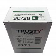 Скоба узкая тип 90 - 28 мм Trusty