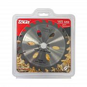 Диск пильный по дереву TOUA 165х20х24