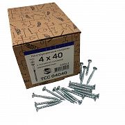 Конструкционные саморезы TCC 4х40 потайные (400 шт)