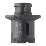 Коронка-фреза алмазная по плитке 40-60 мм Hilberg Super Hard М14 HH4060