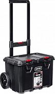 Пластиковый ящик-тележка на колесах KETER STACKNROLL, 525х411х560 мм, (21), (38397)