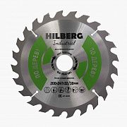 Диск пильный Hilberg Industrial по дереву 200*32/30*24Т HW203
