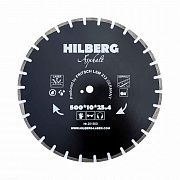 Диск алмазный отрезной 500*25,4 Hilberg Hard Materials Лазер асфальт HM311