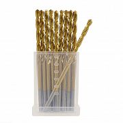 Сверла по металлу 2.5*57(30)мм (10шт) Hilberg Cobalt 5% TOP, CO025-10