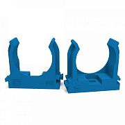 Крепеж-клипса для труб для монтажного пистолета синяя d32 мм (25шт/500шт уп/кор) Промрукав