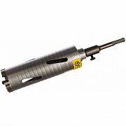 Коронка алмазная по бетону 52*150 мм Hilberg Laser Deep Drill HD352