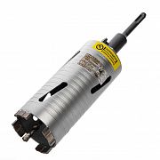 Коронка алмазная по бетону 68*150 мм Hilberg Laser Deep Drill HD368